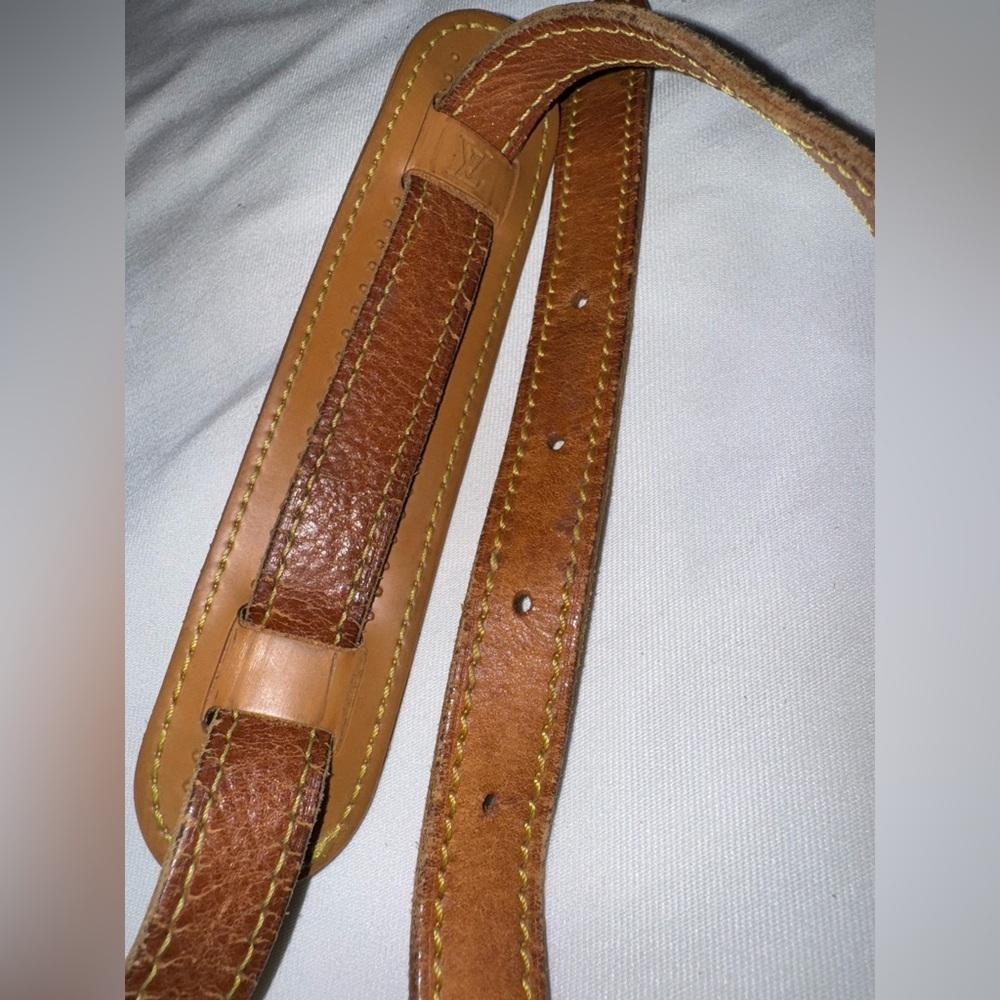 Louis Vuitton Brown scrap strap vintage SKU-407​ - Picture 2 of 8